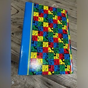 Vintage Disney World Land Large Photo Book Memory Box Scrapbook Mickey Mouse